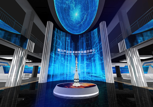 创新驱动 91桃色APP在线观看入囗转型丨铜川产业技术研究院展示中心施工推进中