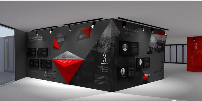 现代简约风格展馆展厅设计效果 现代简约风格展馆展厅设计效果